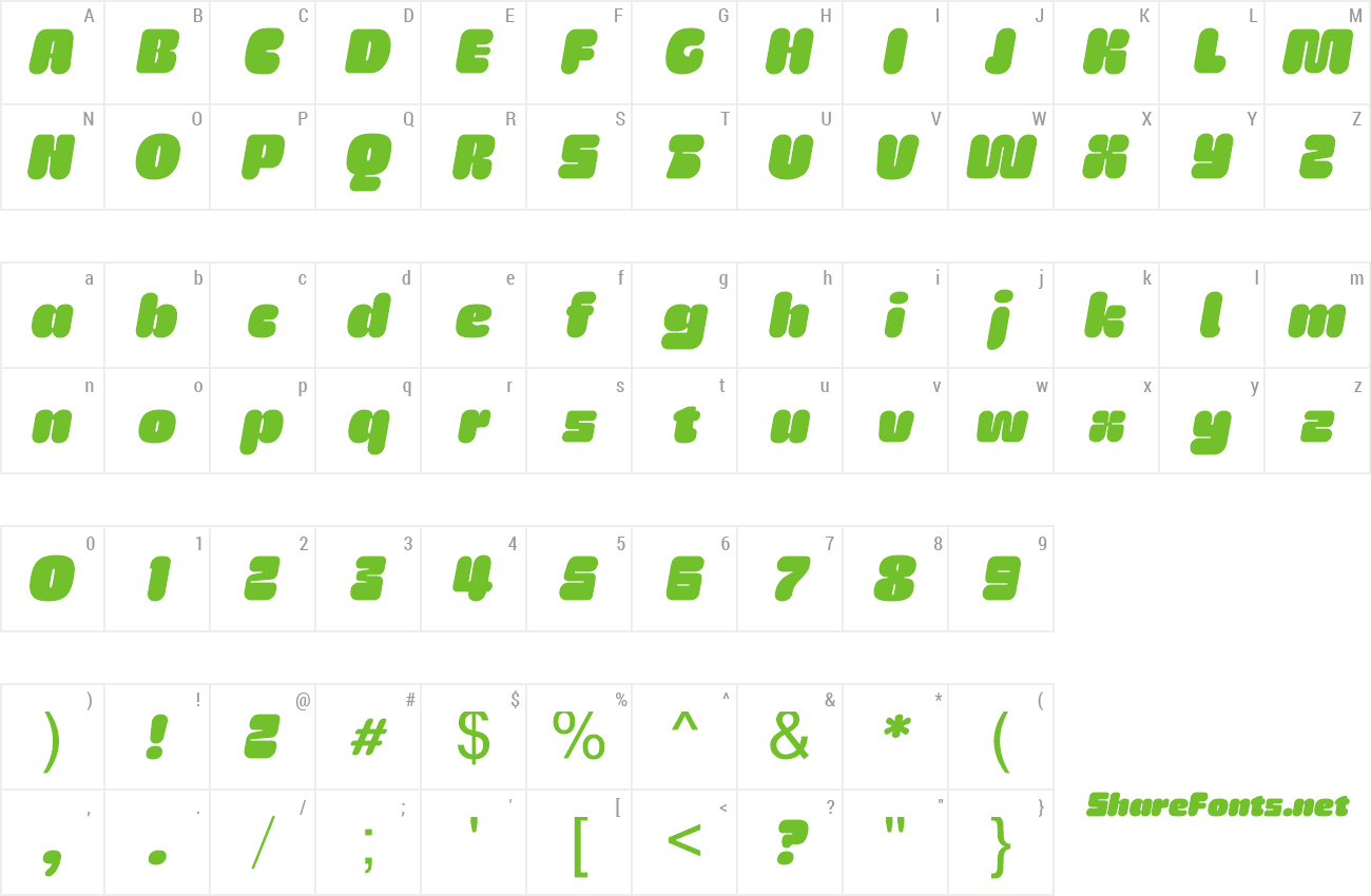 Font SG Wristan preview